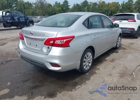 2016 Nissan Sentra S z USA, uszkodzony, nr VIN 3N1AB7AP5GY237413